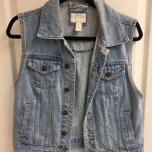 F21 Denim Vest M